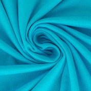 B-WARE - Viskosejersey mit Elasthan 220g/m² Cyanblau