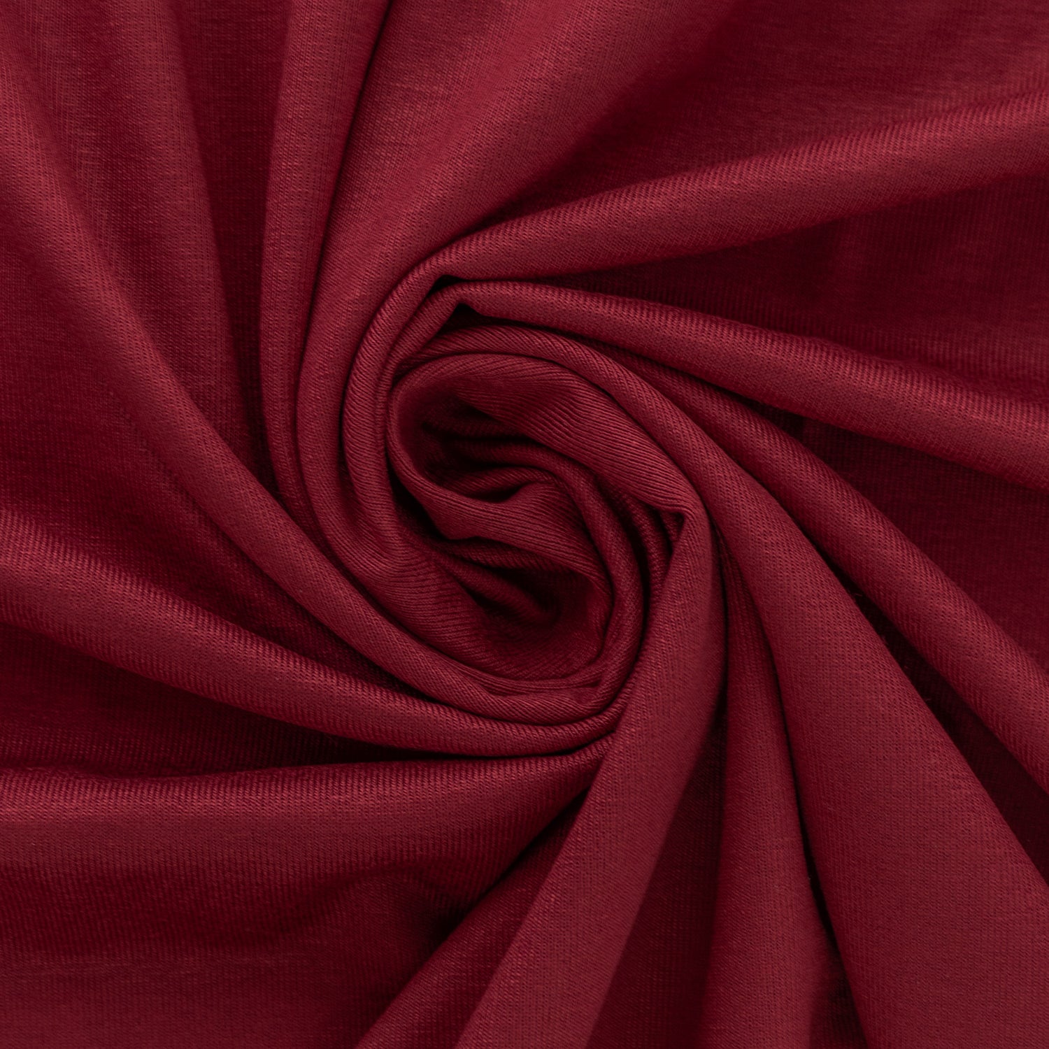 Viskosejersey mit Elasthan 190g/m² Rubinrot