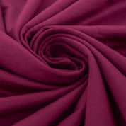 Reststücke - Viskosejersey mit Elasthan 190g/m² Weinrot