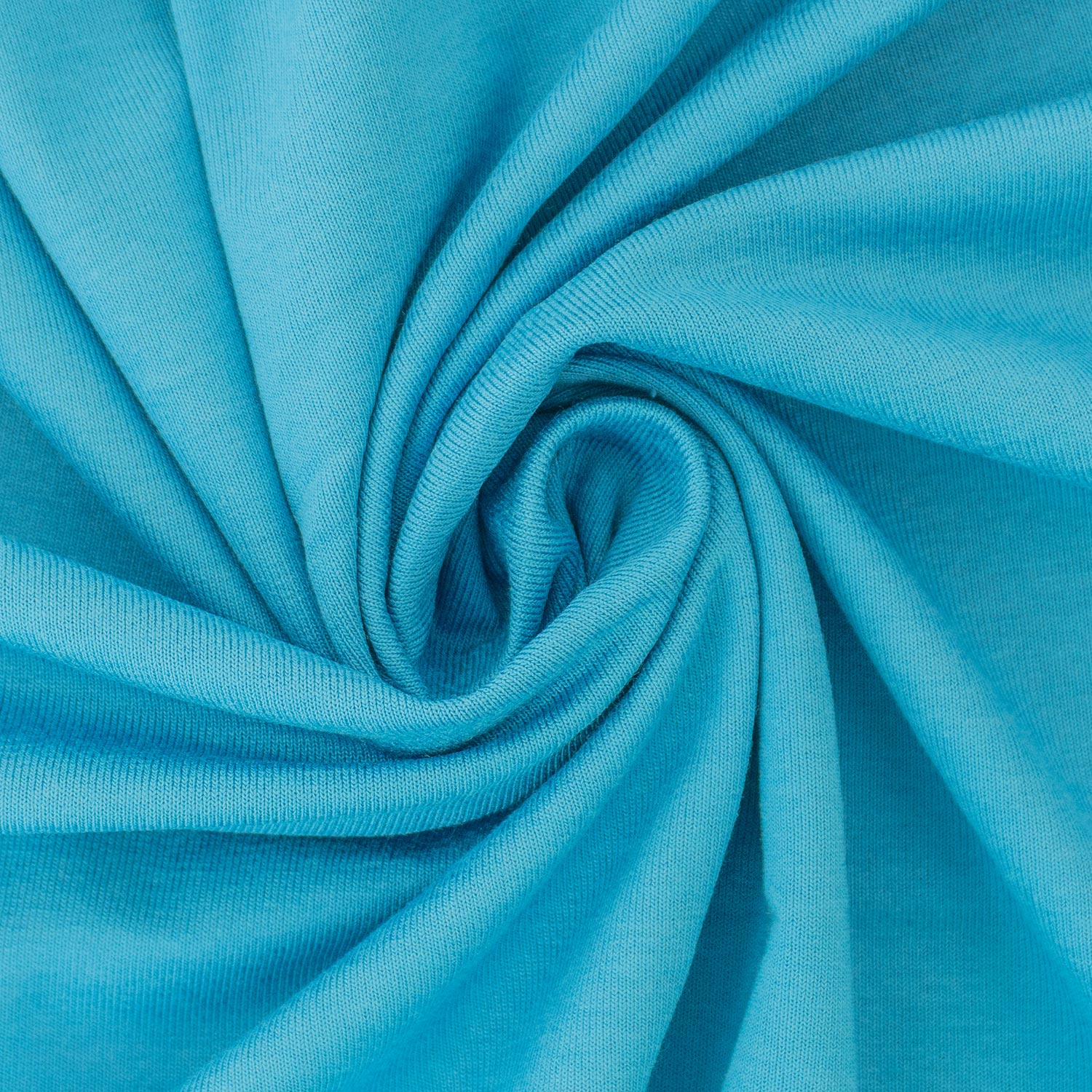 Stoffmuster Viskosejersey mit Elasthan 190g/m² Abendblau