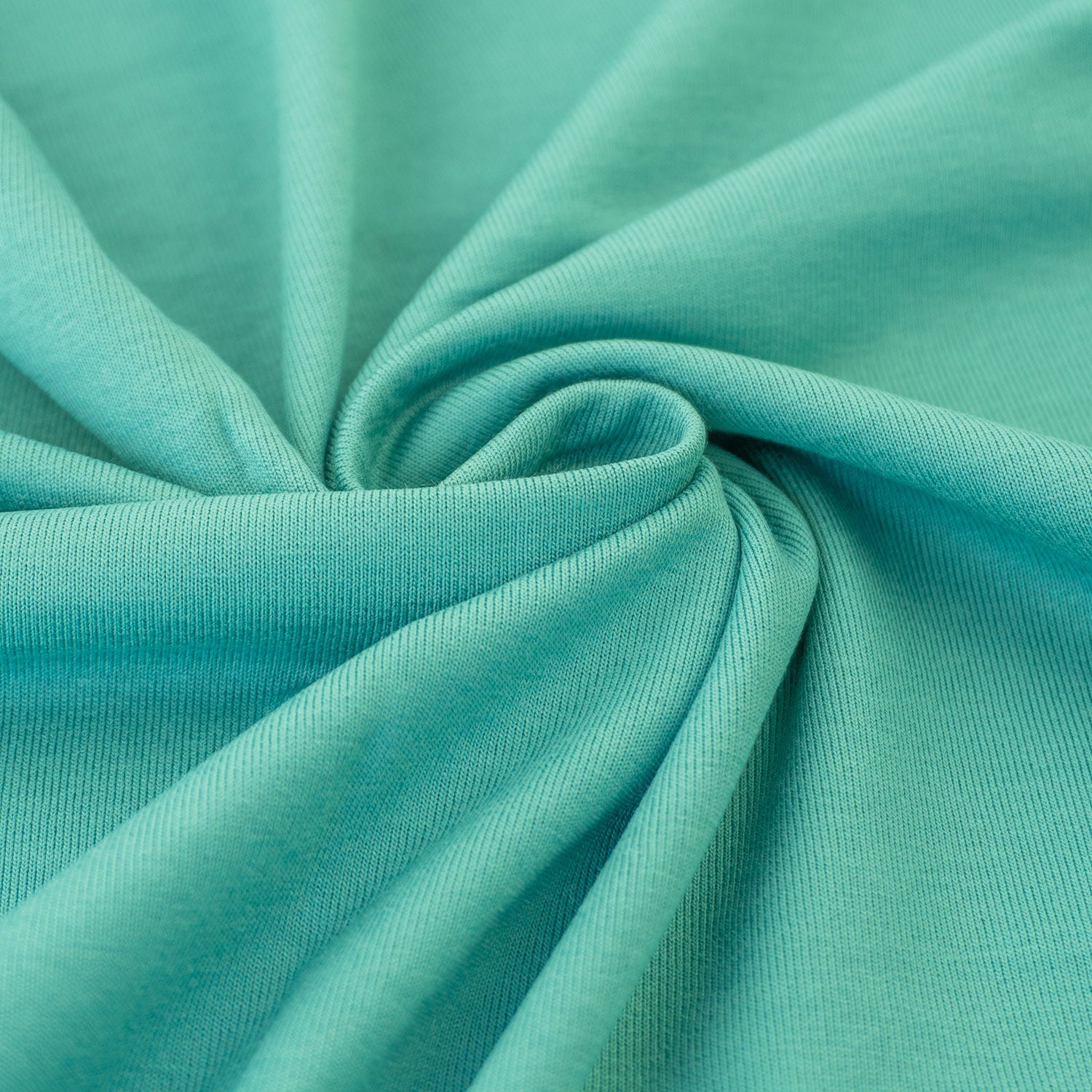 Viskosejersey mit Elasthan 190g/m² Lagunentürkis