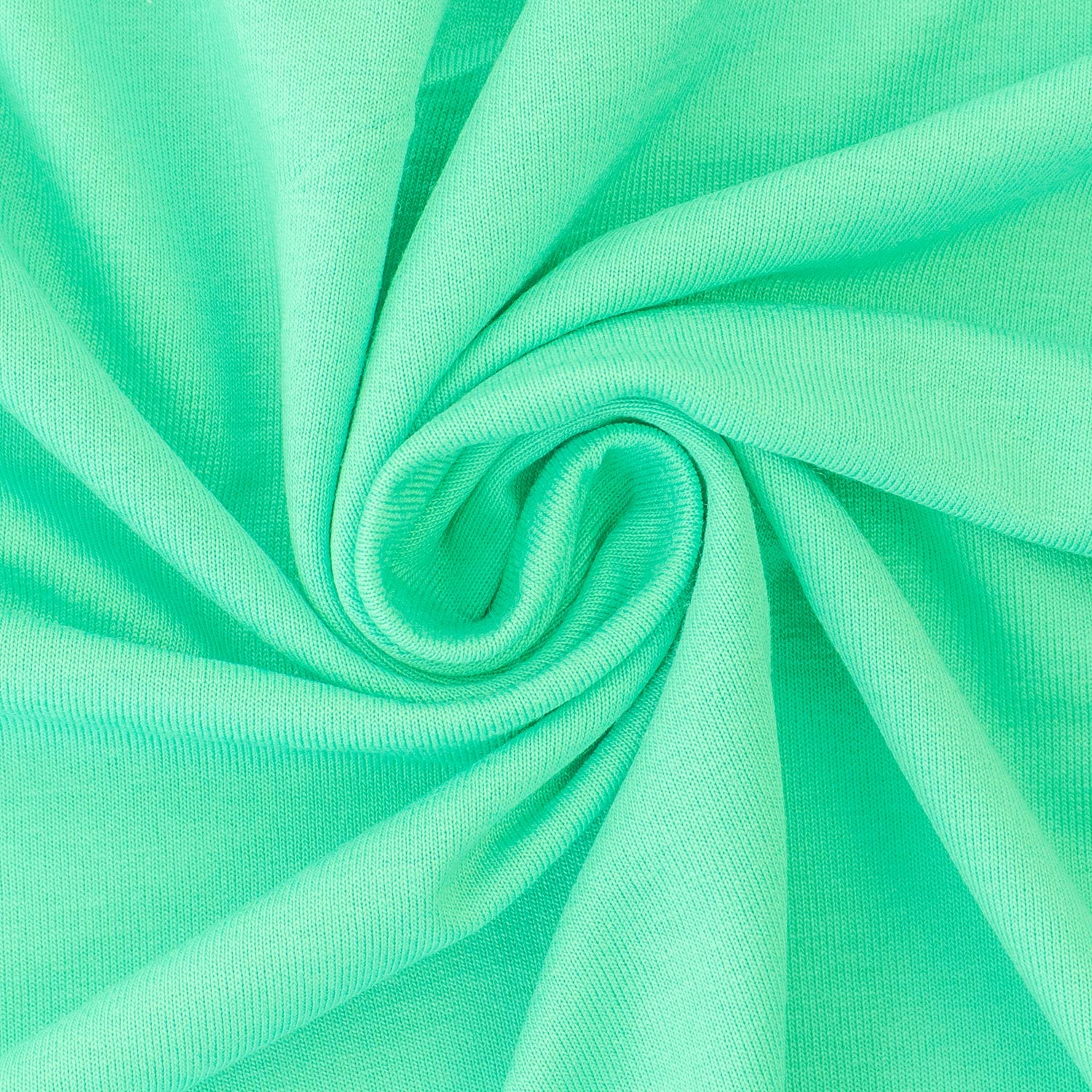 Viskosejersey mit Elasthan 190g/m² Ozean Mint