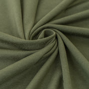 Viskosejersey mit Elasthan 190g/m² Dunkles Oliv