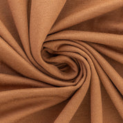 Viskosejersey mit Elasthan 190g/m² Mittelbraun