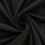 Stoffmuster Viskosejersey mit Elasthan 190 g/m² Schwarz