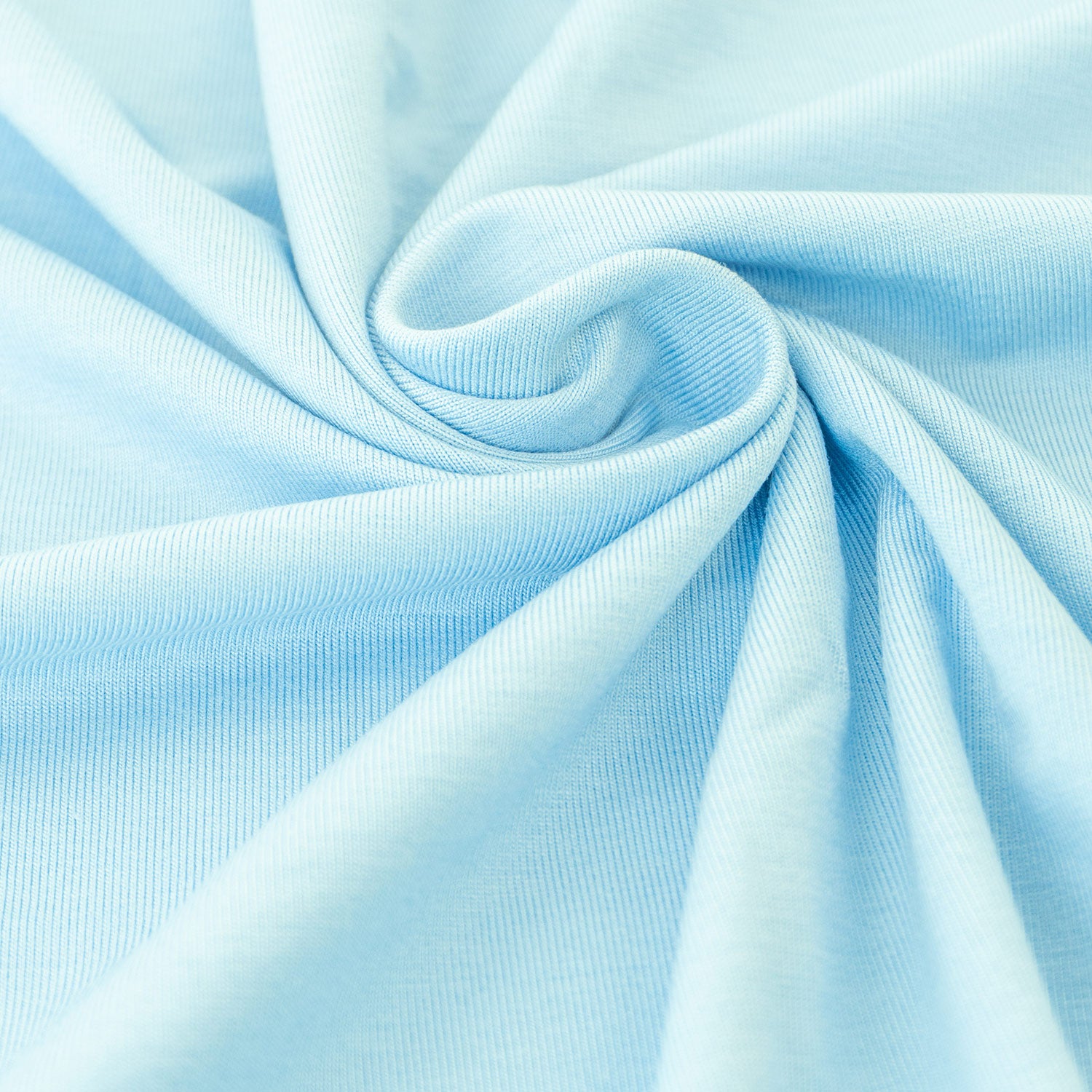 EcoVero Viskosejersey mit Elasthan 190g/m² Himmelblau