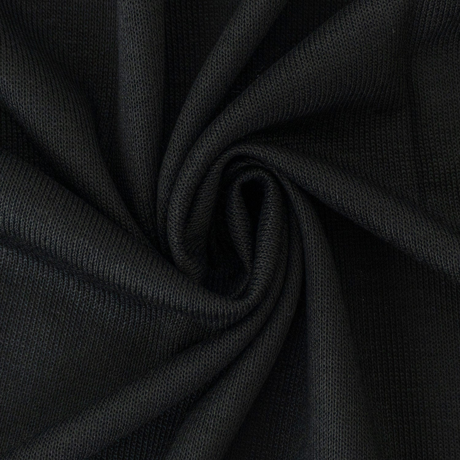 Viskosestrick 225g/m² Schwarz