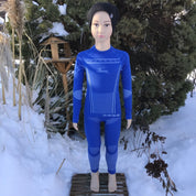 Kinder Funktionswäsche-Set mit Thermofunktion - blau